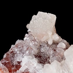 【一点物】 レッドアポフィライト原石 【88g】稀少石インド産・クラスター - サブ5