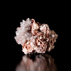 【一点物】 レッドアポフィライト原石 【33g】稀少石インド産・クラスター - サブ2