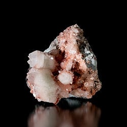 【一点物】 レッドアポフィライト原石 【196g】稀少石インド産・クラスター