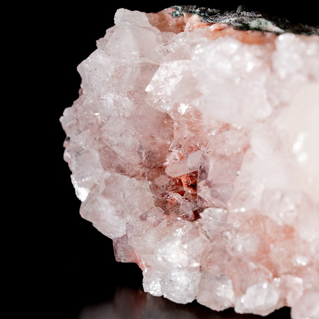 【一点物】 レッドアポフィライト原石 【122.5g】稀少石インド産・クラスター 4 - 拡大写真です。