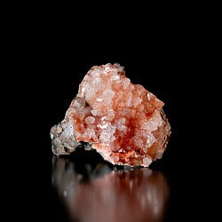 【一点物】 レッドアポフィライト原石 【53.5g】稀少石インド産・クラスター