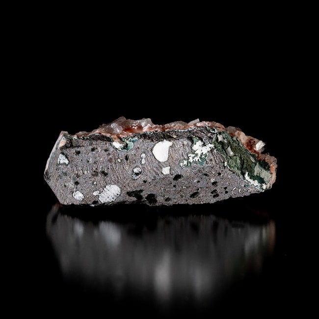 【一点物】 レッドアポフィライト原石 【86.5g】稀少石インド産・クラスター 3 - 別角度からの写真です