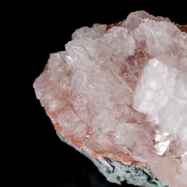 【一点物】 レッドアポフィライト原石 【56.5g】稀少石インド産・クラスター 4 - 拡大写真です。