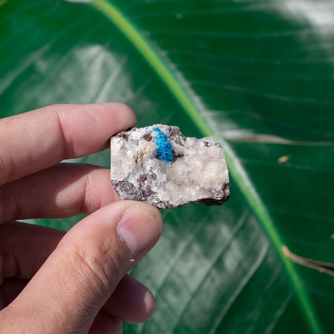 【一点物】 カバンサイト原石 【22g】インド産・稀少石 7 - 太陽光にかざすと美しさが際立ちます