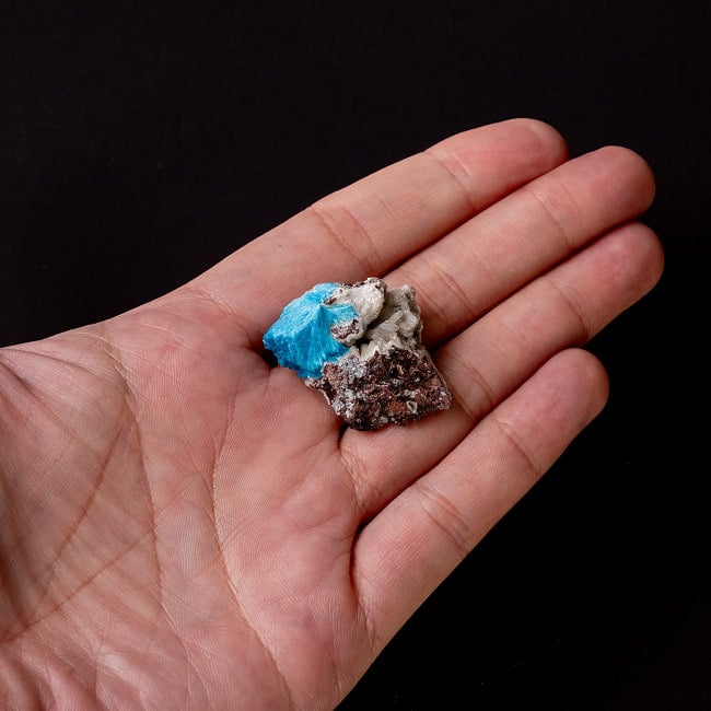 【一点物】 カバンサイト原石 【11g】インド産・稀少石 6 - このくらいのサイズ感になります。