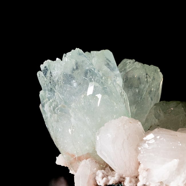 【一点物】グリーンアポフィライト原石 【59g】稀少石 4 - 拡大写真です。