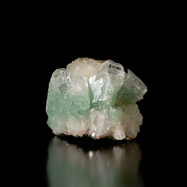 【一点物】グリーンアポフィライト原石 【89.5g】稀少石 2 - 別角度からの写真です