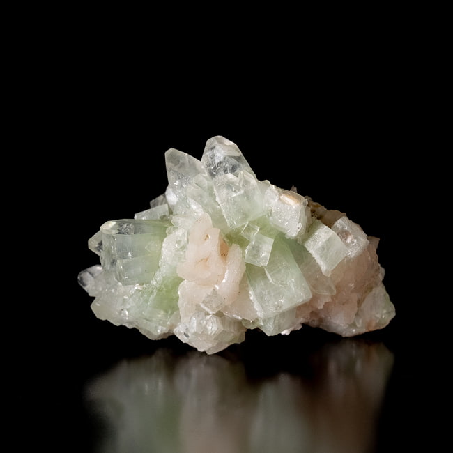 【一点物】グリーンアポフィライト原石 【81.5g】稀少石 2 - 別角度からの写真です