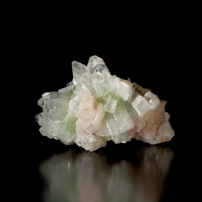 【一点物】グリーンアポフィライト原石 【81.5g】稀少石 3 - 別角度からの写真です