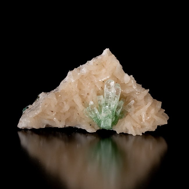 【一点物】グリーンアポフィライト原石 【51g】稀少石 2 - インド・プネーで産出された非常に珍しい稀少石です。