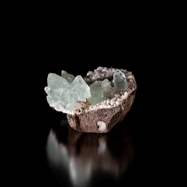 【一点物】グリーンアポフィライト原石 【83g】稀少石 3 - 別角度からの写真です