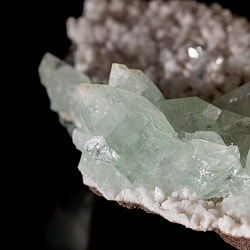 【一点物】グリーンアポフィライト原石 【83g】稀少石 - サブ5