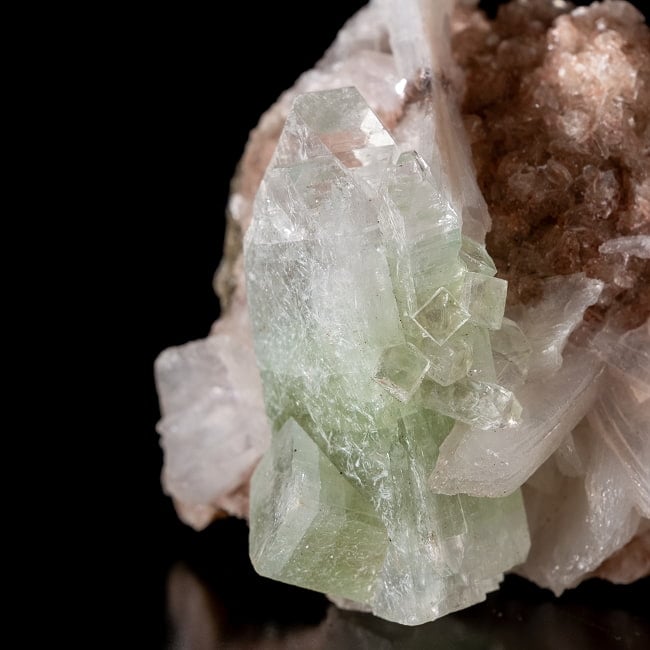 【一点物】グリーンアポフィライト原石 【59g】稀少石 5 - 拡大写真です。