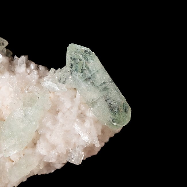 【一点物】グリーンアポフィライト原石 【44g】稀少石 4 - 拡大写真です。