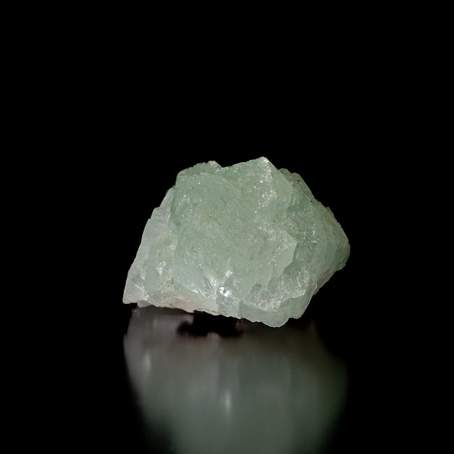 【一点物】グリーンアポフィライト原石 【77.5g】稀少石 2 - 別角度からの写真です