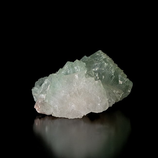 【一点物】グリーンアポフィライト原石 【77.5g】稀少石 3 - 別角度からの写真です