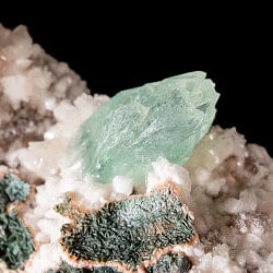 【一点物】グリーンアポフィライト原石 【49.5g】稀少石 - サブ4