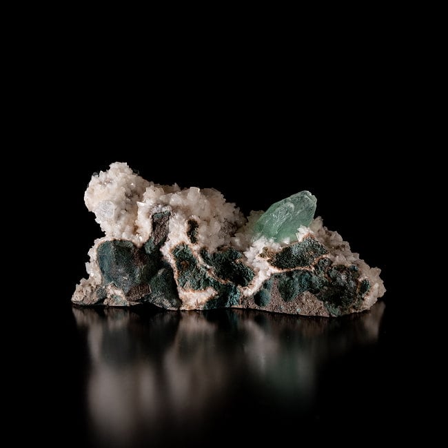 【一点物】グリーンアポフィライト原石 【49.5g】稀少石の写真クリスタル,ヒマラヤ産,原石,天然石,一点物,水晶,浄化,パワーストーン,クラスター,クォーツ