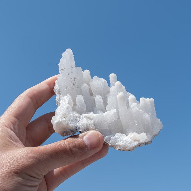 【一点物】ドゥルージークォーツ原石 【261.5g】稀少石 7 - 太陽光にかざすと美しさが際立ちます