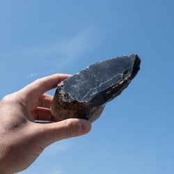 【一点物】スリランカ産スモーキークォーツ 【497.5g】稀少石の画像