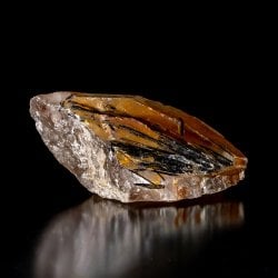 【一点物】スリランカ産トルマリンインクォーツ 【410g】稀少石の画像