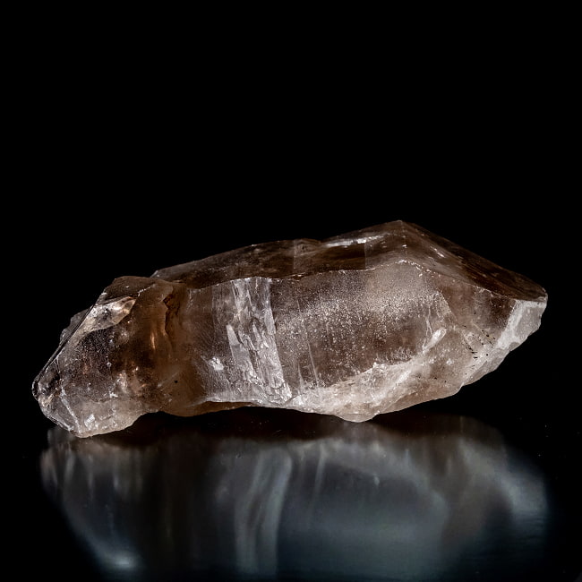【一点物】スリランカ産エレスチャルスモーキークォーツ 【313.5g】稀少石 3 - 別角度からの写真です