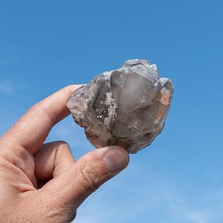 【一点物】スリランカ産エレスチャルスモーキークォーツ 【227.5g】稀少石の画像
