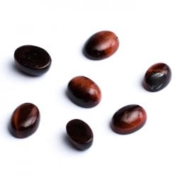 〔1個〕レッド　タイガーアイ[5 x 7mm round](NP-CRYS-88)