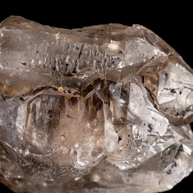 【一点物】スリランカ産エレスチャルスモーキークォーツ 【198.5g】稀少石 4 - 拡大写真です。