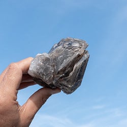 【一点物】スリランカ産エレスチャルスモーキークォーツ 【460.5g】稀少石の画像