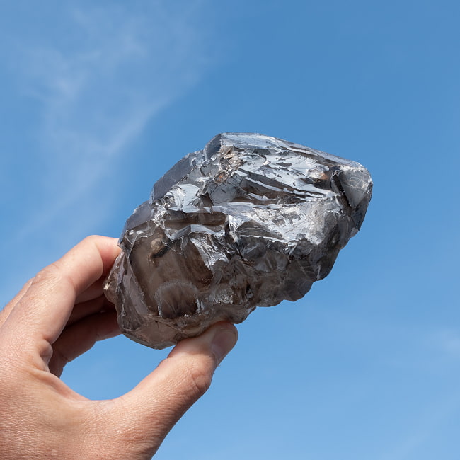 【一点物】スリランカ産エレスチャルスモーキークォーツ 【711.5g】稀少石の写真エレスチャルスモーキークォーツ,原石,天然石,スリランカ産,希少石,水晶,ポイント,一点物,浄化,パワーストーン