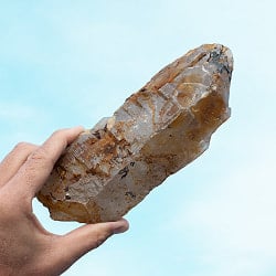 【一点物】スリランカ産エレスチャルスモーキークォーツ 【869.5g】稀少石