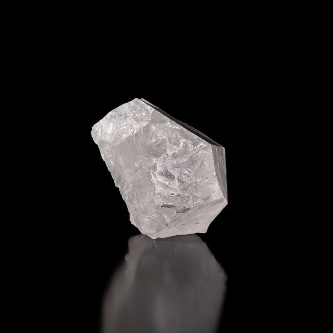 【一点物】 ヒマラヤ水晶原石 【268.5g】透明・バーコード 3 - 別角度からの写真です