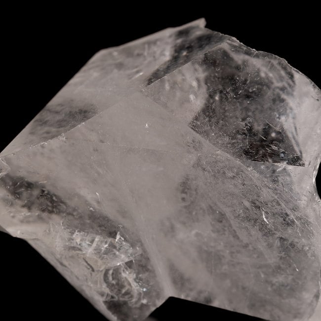 【一点物】 ヒマラヤ水晶原石 【268.5g】透明・バーコード 6 - 拡大写真です。