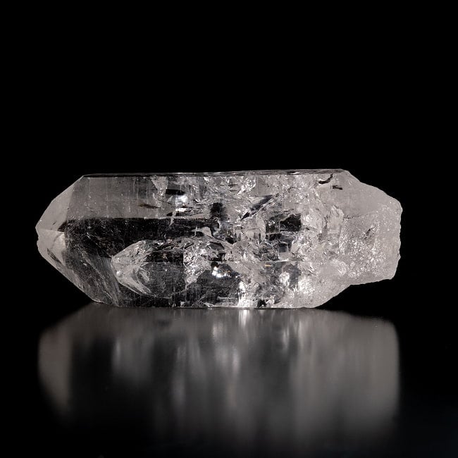 【一点物】 ヒマラヤ水晶原石 【502.5g】透明・クラック・レインボー・バーコード・セルフヒールド 2 - ヒマラヤで採れた美しい水晶です