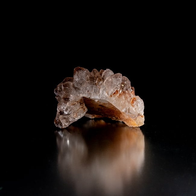 【一点物】 ヒマラヤ水晶原石 【62.5g】クラスター・スモーキークォーツ 4 - 別角度からの写真です