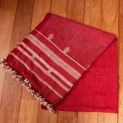 ブジョーディ村の手織りショール