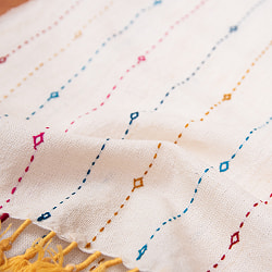 ブジョーディ村の手織りショール - サブ4