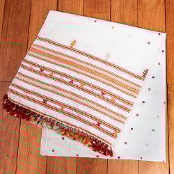 ブジョーディ村の手織りショール - サブ2