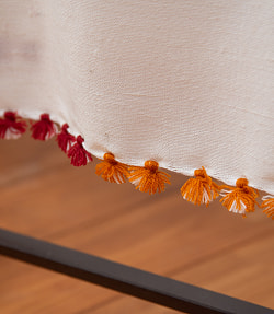 【196cm×90cm】アンジャール村からやってきた インド伝統柄ショール　ストール - サブ3