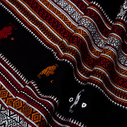 【196cm×90cm】アンジャール村からやってきた インド伝統柄ショール　ストール - サブ5