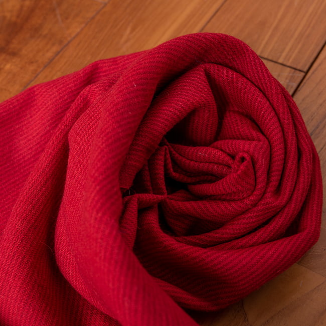 【1点もの】ブジョーディ村の手織りショール 7 - 独特な雰囲気がとても素敵です。