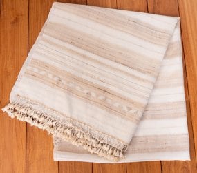 【1点もの】ブジョーディ村の手織りショール(NP-STOL-78)