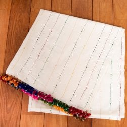 【1点もの】ブジョーディ村の手織りショール(NP-STOL-93)