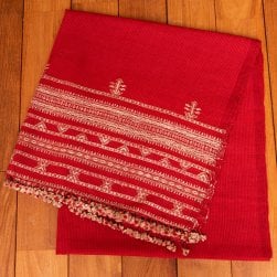 【1点もの】ブジョーディ村の手織りショール(NP-STOL-95)