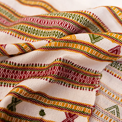 ブジョーディ村の手織りショール - サブ4