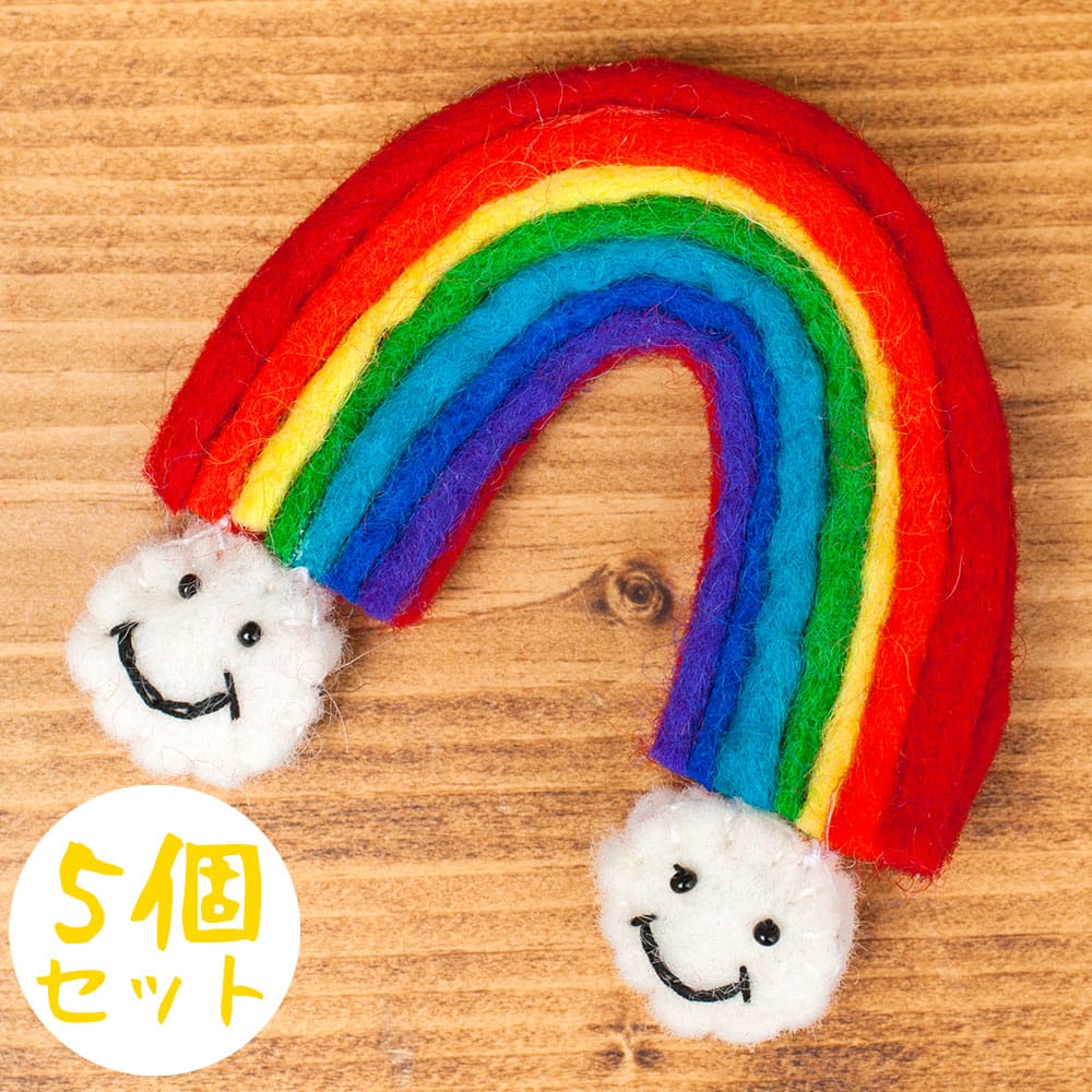 ブローチ5個セット