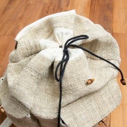 【3色展開】ヘンプ素材の大きなバックパック - サブ3