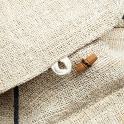 【3色展開】ヘンプ素材の大きなバックパック - サブ4