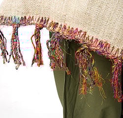 シルクスレッドとヘンプのショルダーバッグ - サブ3